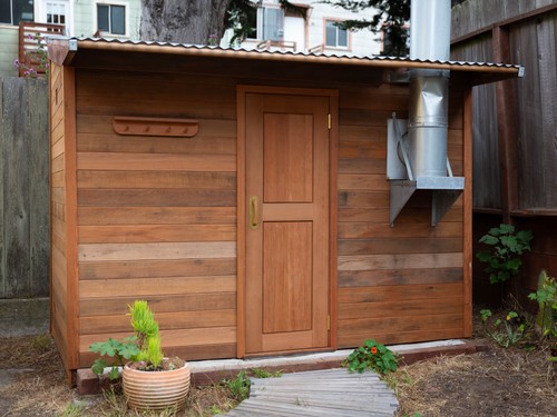 Outdoor sauna plans - outdoor,